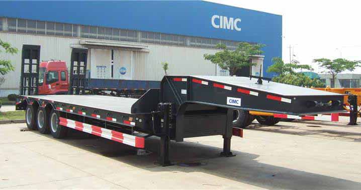 60 Ton Low Bed Semi Trailer for Sale in Zimbabwe