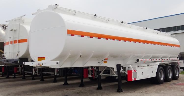 CIMC Tri Axle 45000 Liters Diesel Fuel Tanker Trailer for Sale In Nigeria
