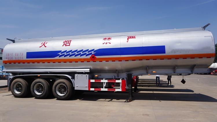 Aluminum Oil Tanker Trailer for Sale