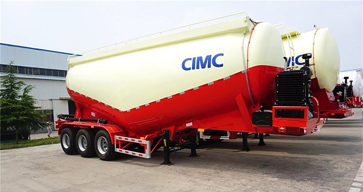 CIMC 40cbm Cement Tanker Trailer for Sale in Zimbabwe