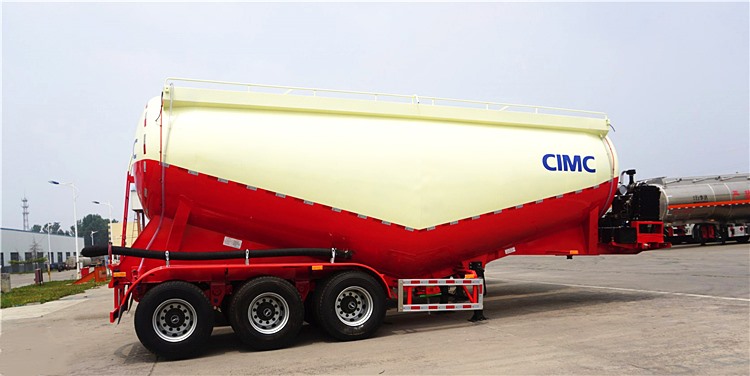 CIMC 40cbm Cement Tanker Trailer for Sale in Zimbabwe