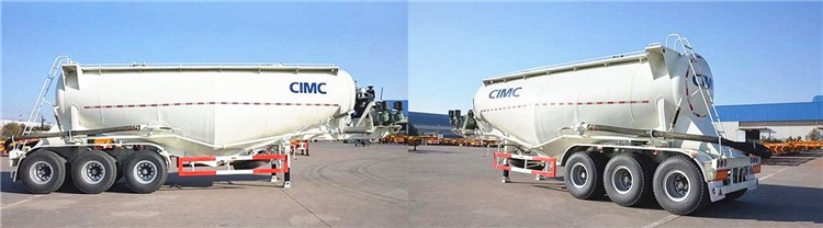 CIMC 40cbm Cement Tanker Trailer for Sale in Zimbabwe