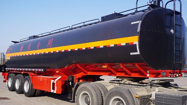 CIMC Tri Axle Diesel Tanker Trailer for Sale with Capacity 42000 Liters - New and Used