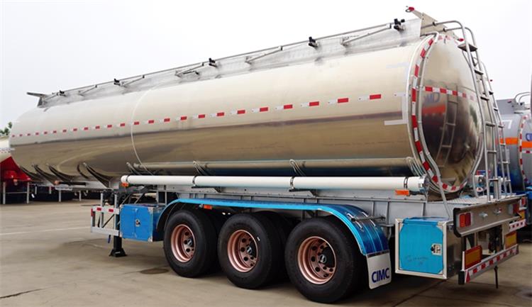 CIMC Tri Axle Diesel Tanker Trailer for Sale with Capacity 42000 Liters - New and Used