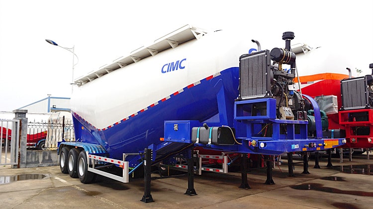 CIMC 40cbm Bulk Cement Trailer for Sale in Kenya