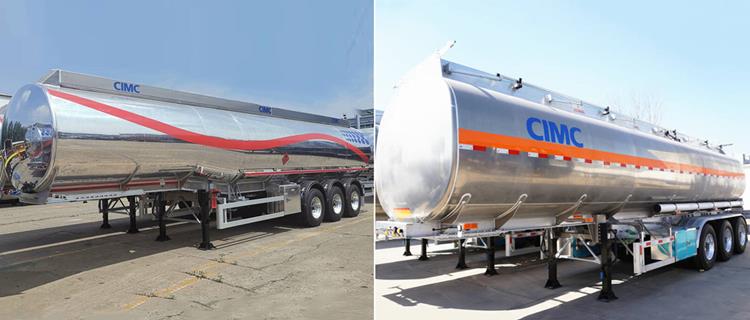 Tri Axle Aluminum Fuel Tanker Trailer Price