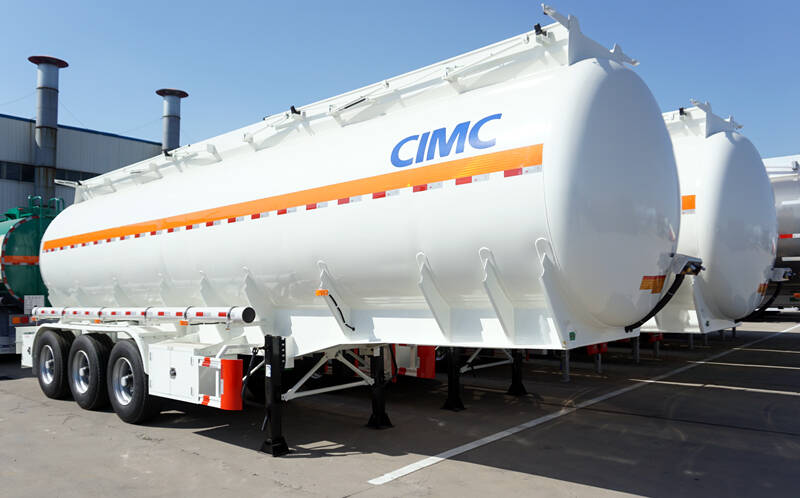 CIMC 3 axle fuel tanker trailer for sale