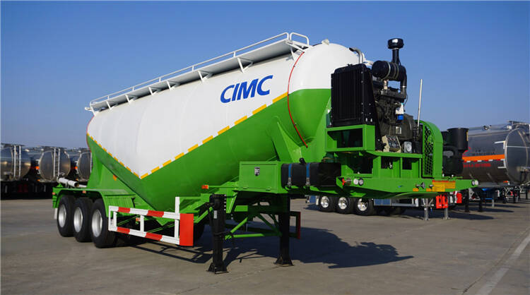 CIMC Cement Bulker | Cement Tanker Trailer
