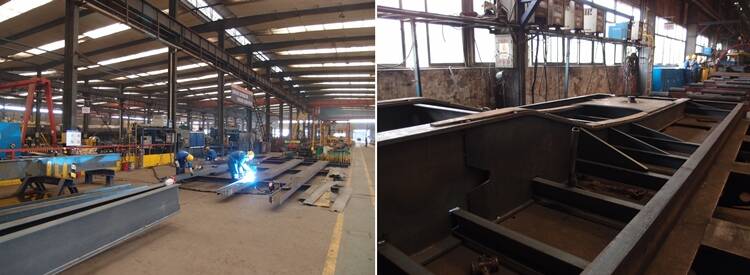 Manufacturing Process of Container Flatbed Semi Trailer