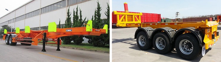 cimc container chassis 丨cimc container trailers 丨CIMC Skeleton Trailer