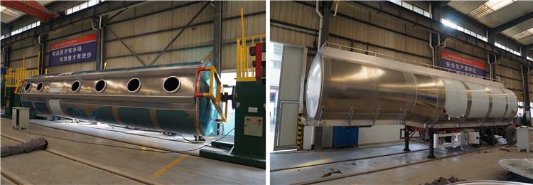 CIMC Aluminum Alloy Tanker Trailer factory