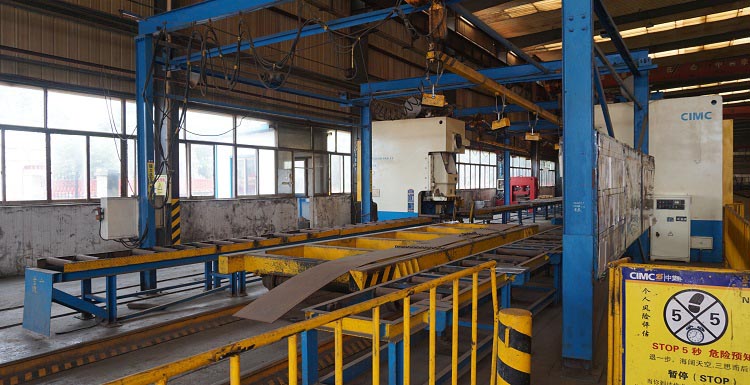 CIMC container chassis factory