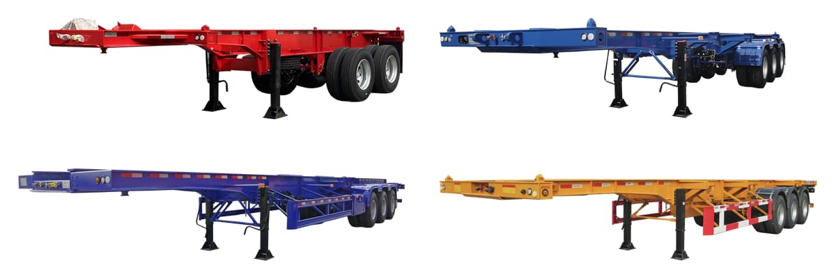 What is the Size of a CIMC Container Chassis Trailer?