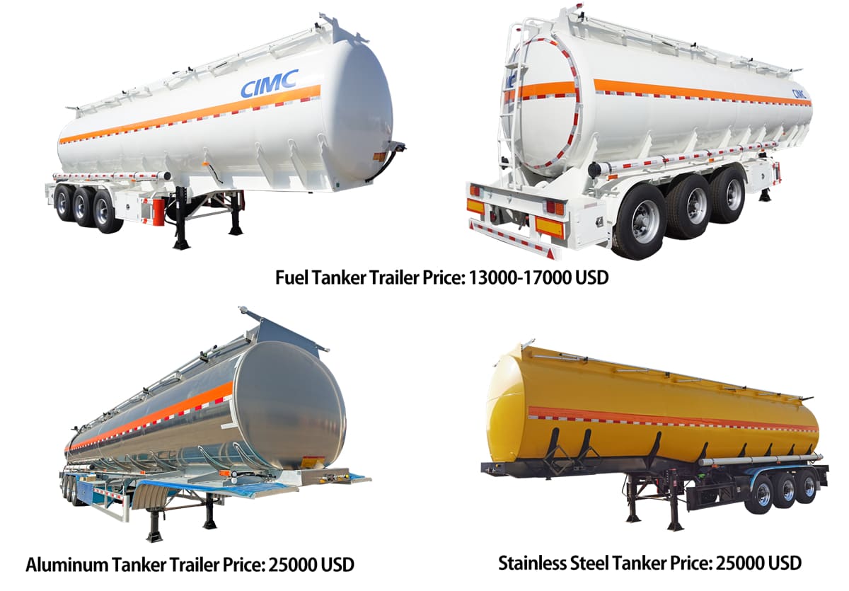How Much Does Fuel Tanker Trailer Cost?