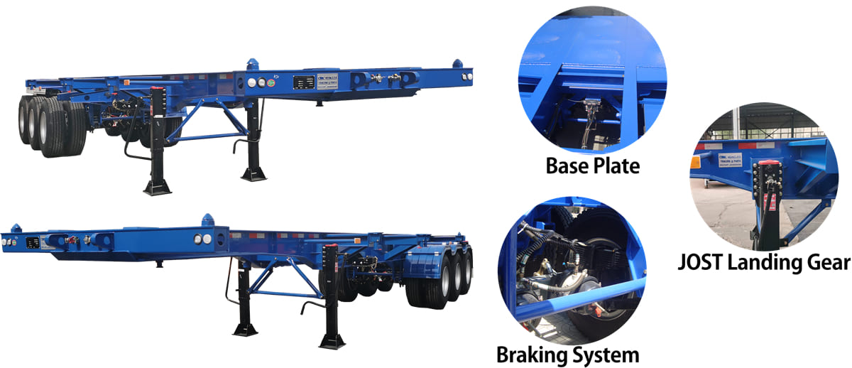 What is a CIMC Container Chassis Trailer?