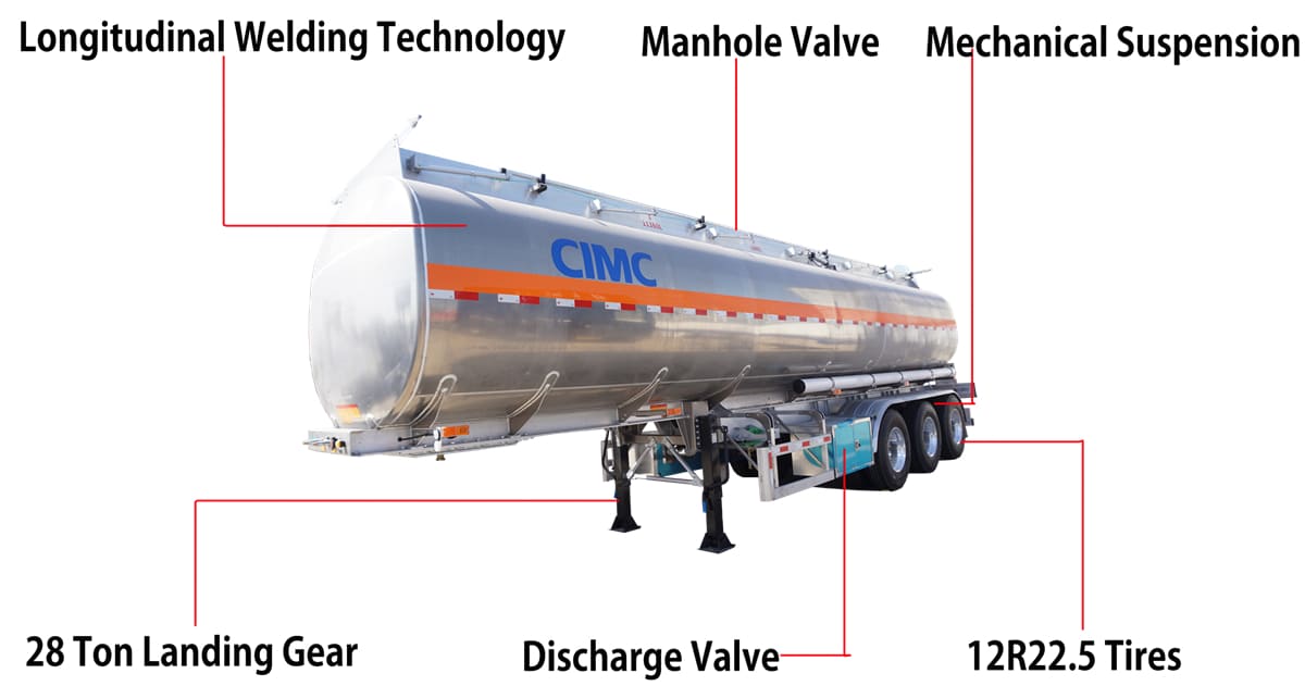 Aluminum Tanker Trailer Advantage
