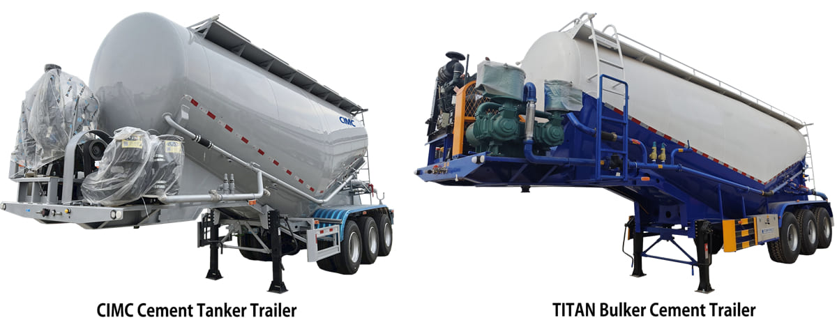 2024 Best Cement Bulker Tanker Trailers For Sale