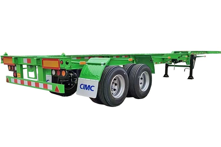 Gooseneck Skeleton Semi Trailer Price: 