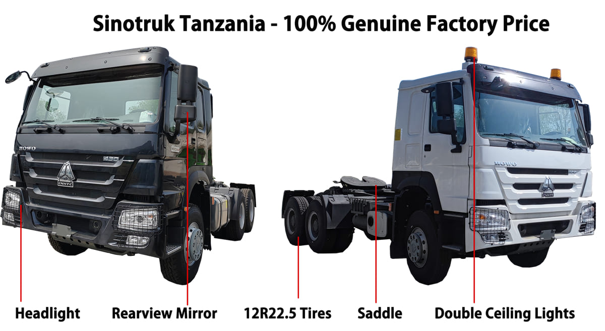 Sinotruk Tanzania - 100% Genuine Factory Price