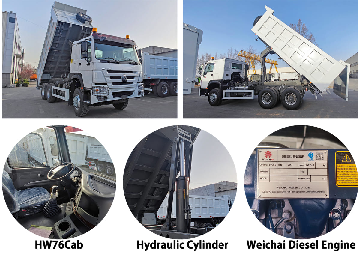 Howo Truck Tanzania Made for Various Industries