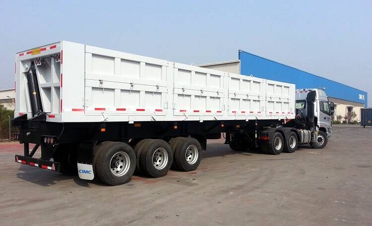 Price of CIMC 34 Ton Side Tipper for Sale in Zimbabwe