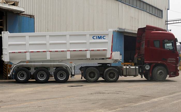 CIMC Rear end U shape tippers