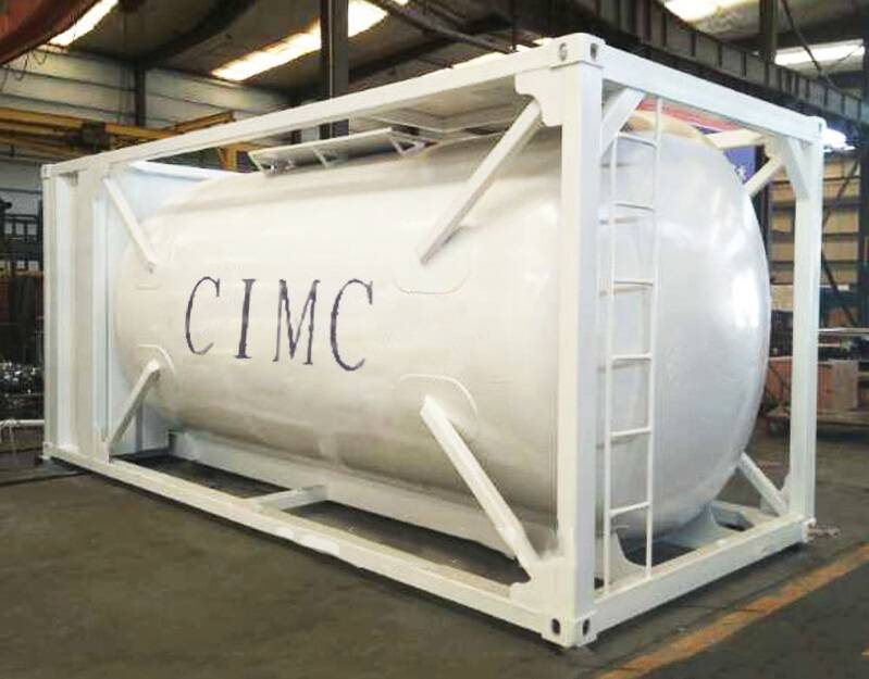 17 cbm 20 ton cement tanker container