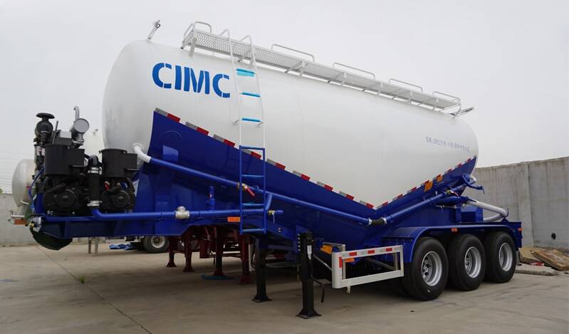 40T lime powder tanker trailer