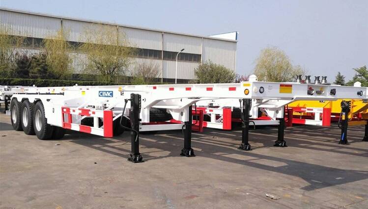 Tri Axle Skeletal Trailer