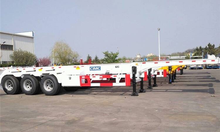 Tri Axle Skeletal Trailer
