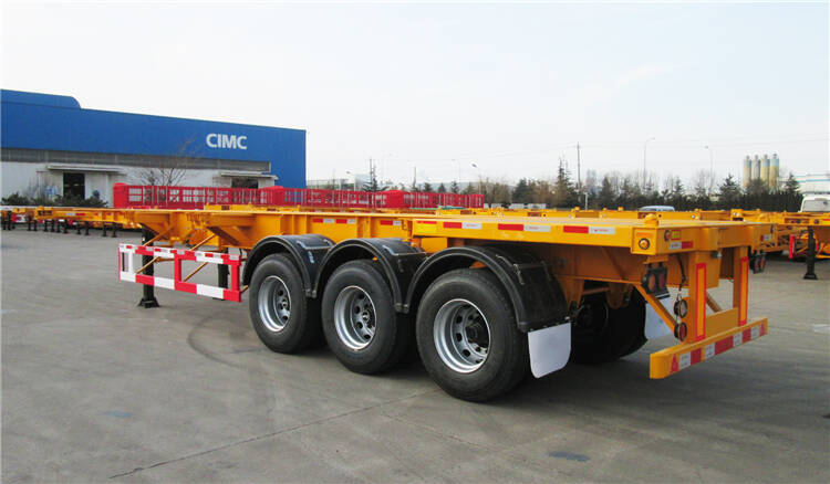 3 axles 40' container chassis for sale
