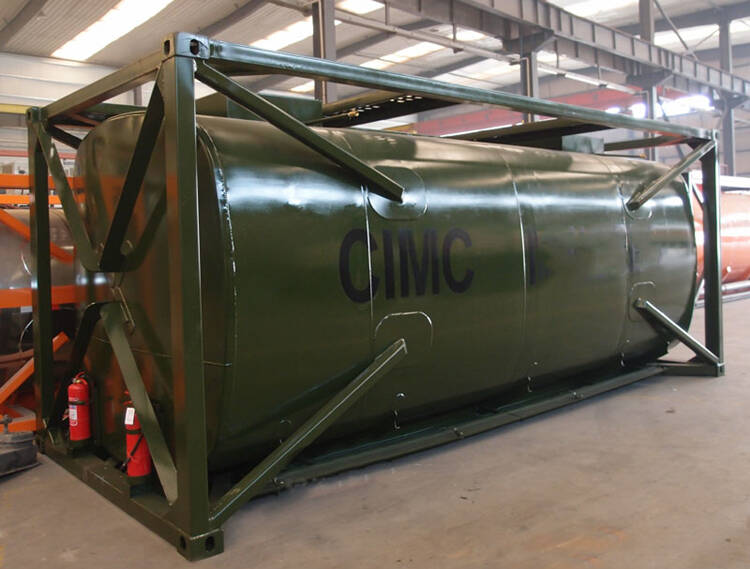 24000 liters cooking oil tank container