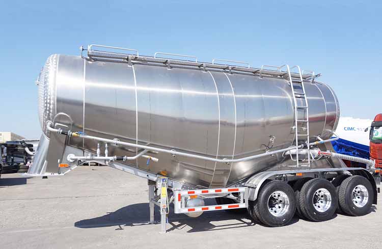 Aluminum Alloy Cement Bulker Trailer for Sale