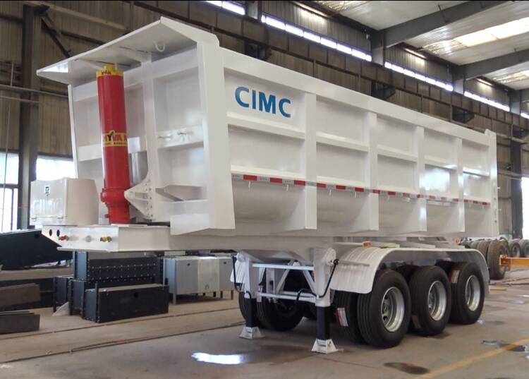 3 Axle Tipper Semi Trailer For Sale