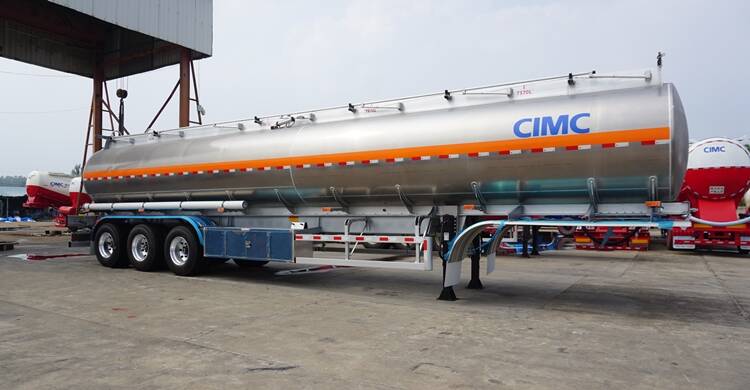 Aluminum Fuel Tanker Trailer For Sale