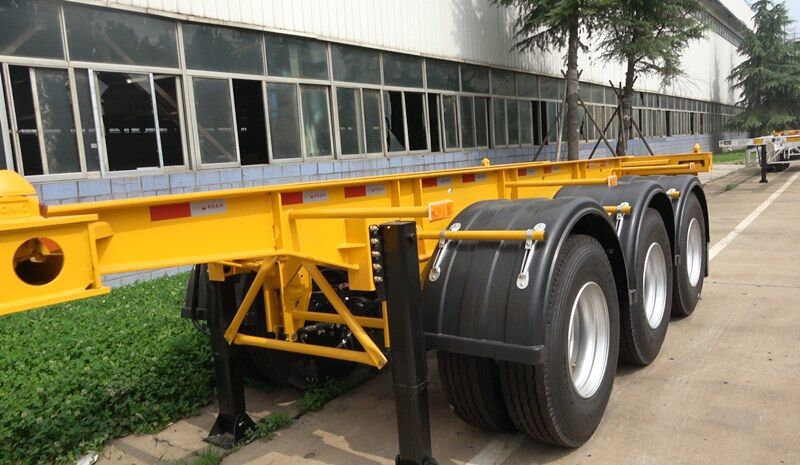 skeleton semi trailer