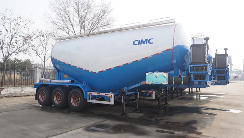 bulk cement semi trailer
