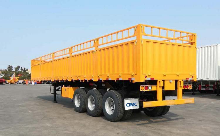 CIMC 3 Axle 50 Tons Animal Transport Trailer for Sale