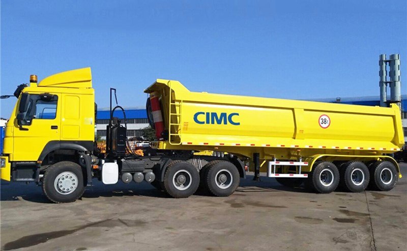 tipper semi trailer
