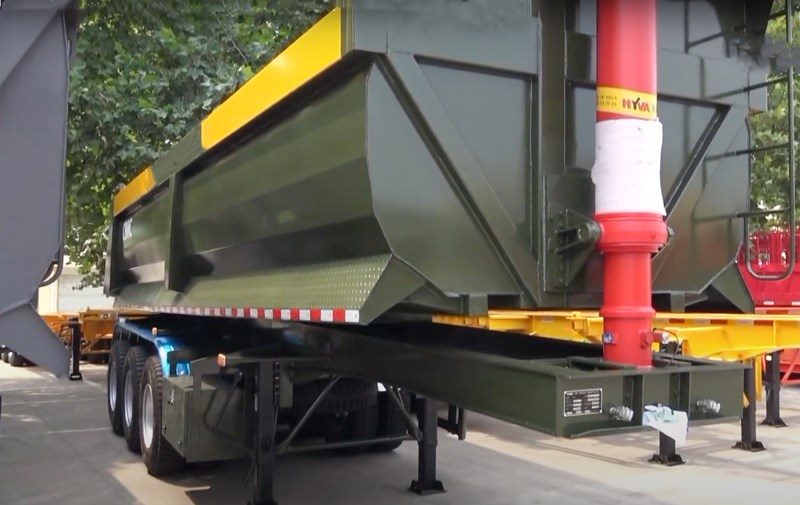semi tipper trailer