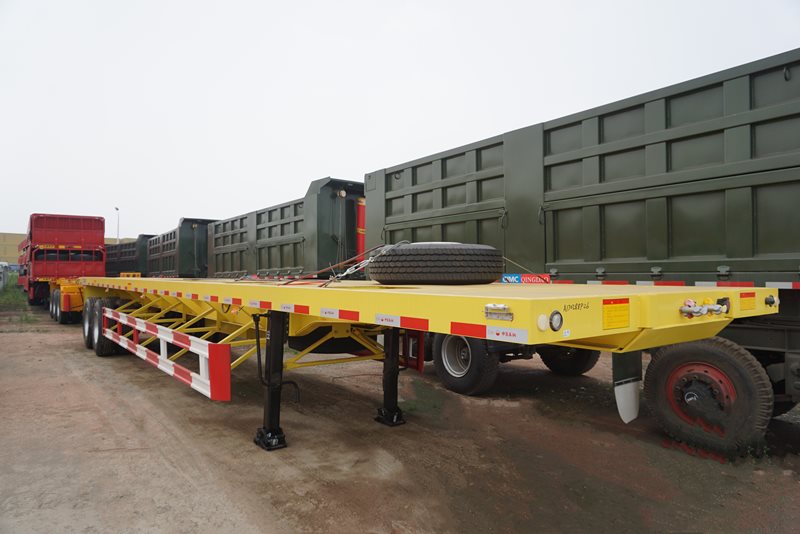 flatbed trailer
