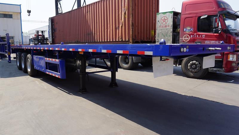 flatbed semi trailer