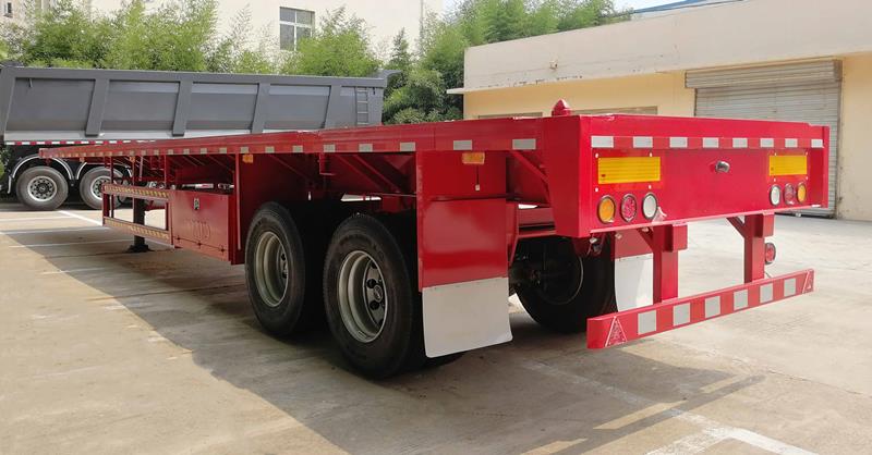 flatbed semi trailer