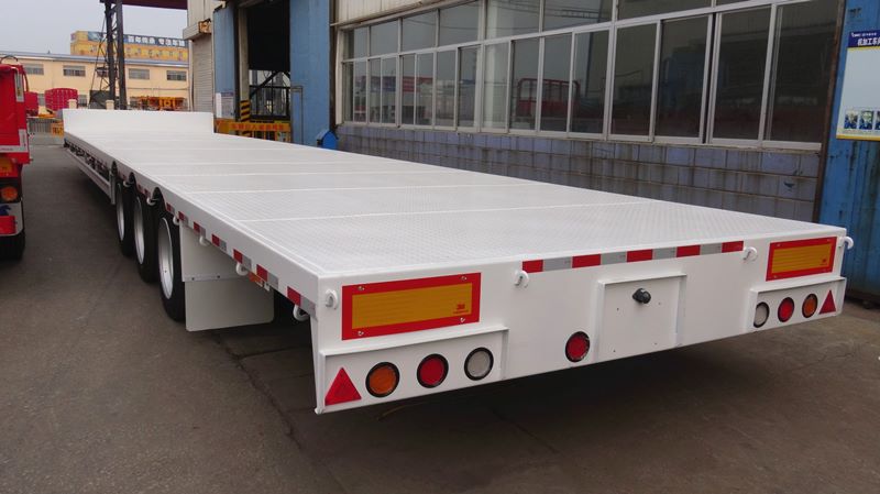 3 axle flatbed trailer