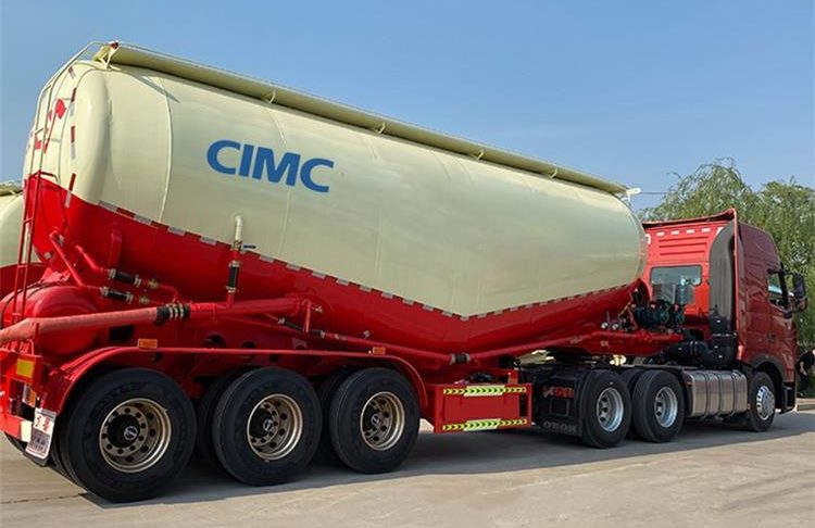CIMC Tri Axle Cement Bulker Truck for Sale in Namibia
