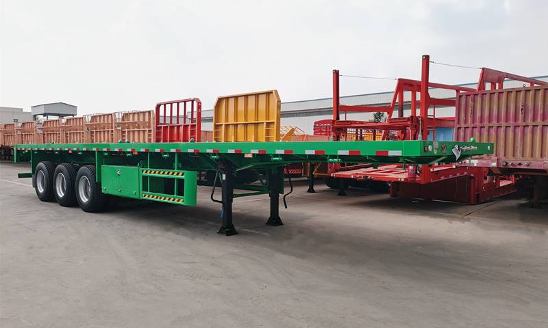 CIMC Flatbed Container Trailer for Sale