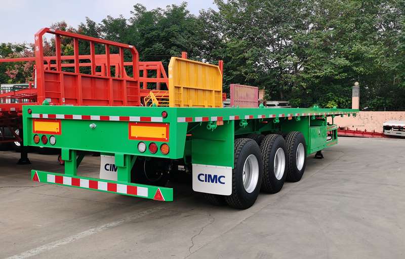 CIMC Flatbed Container Trailer for Sale