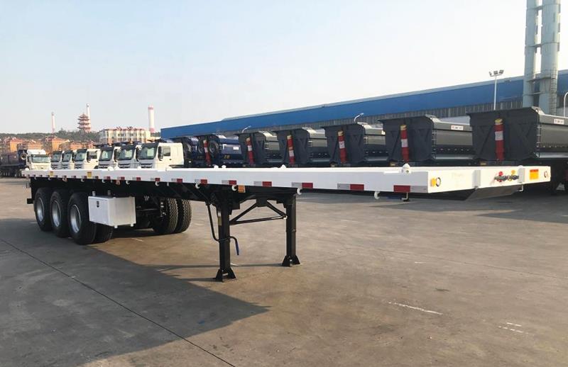 CIMC Tri Axle Flatbed Trailer