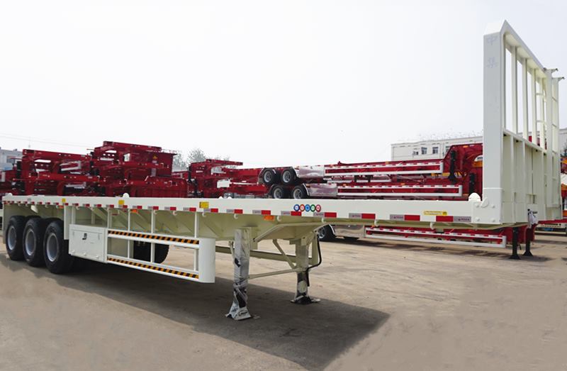 CIMC Flatbed Trailer with Removable Side