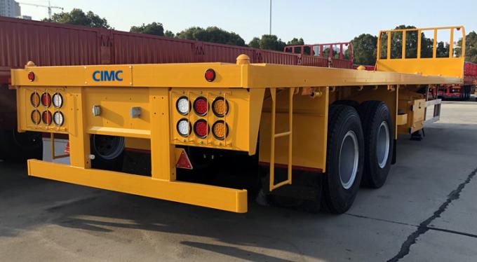 CIMC 20 ft Container Carrier Flatbed Trailer